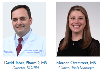 Dave Taber and Morgan Overstreet lead Clinical Trials